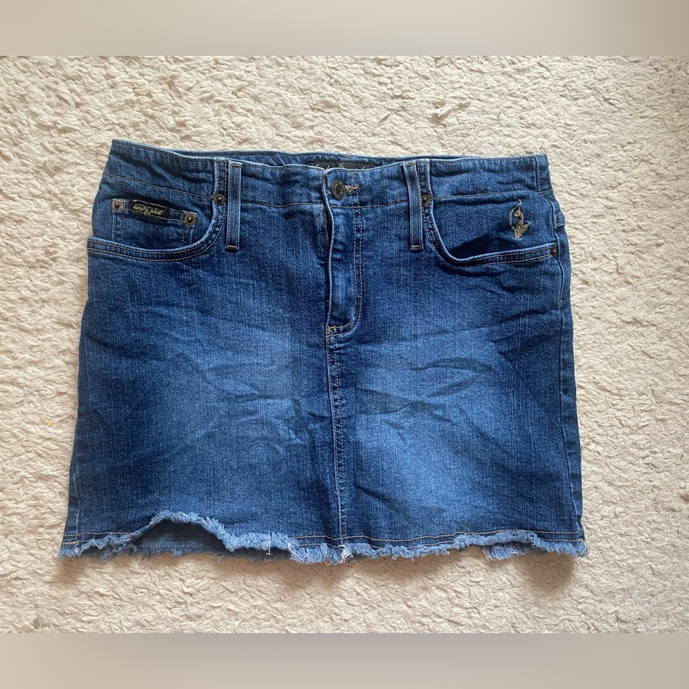 Y2K Baby phat denim skirt